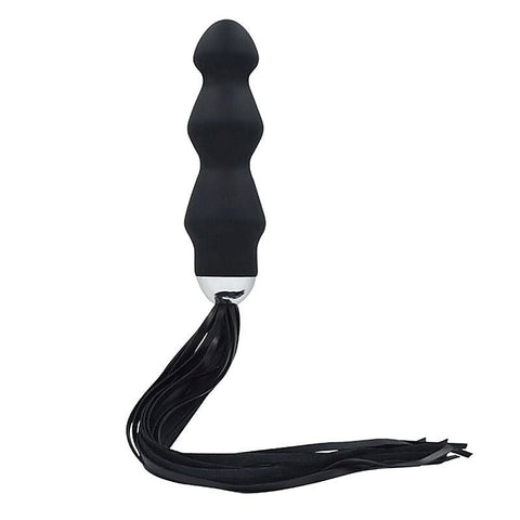 Premium Silicone Anal Bead Whip by BDStyle - Anal Beads and Balls