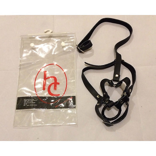 Literotica O Ring Gag Open Mouth Gag Light PVC - Bondage Gags and Bits