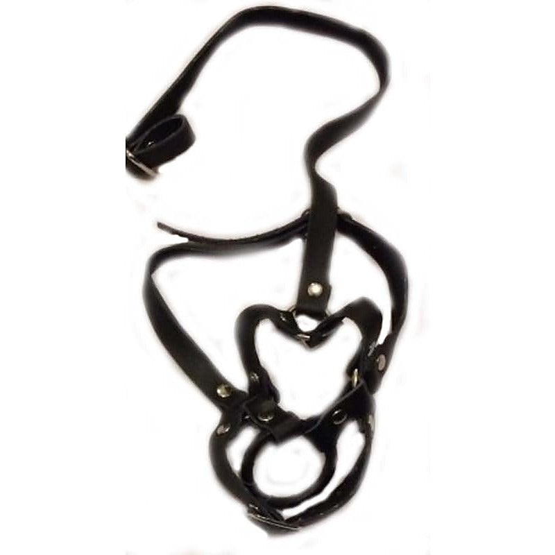 Premium O Ring Gag Open Mouth Gag by BDStyle - Bondage Gags and Bits