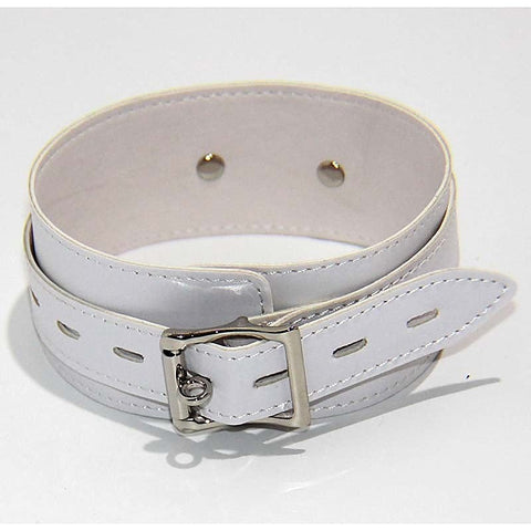 Collar Adjustable White Light PVC by BDStyle - Collars and Leads