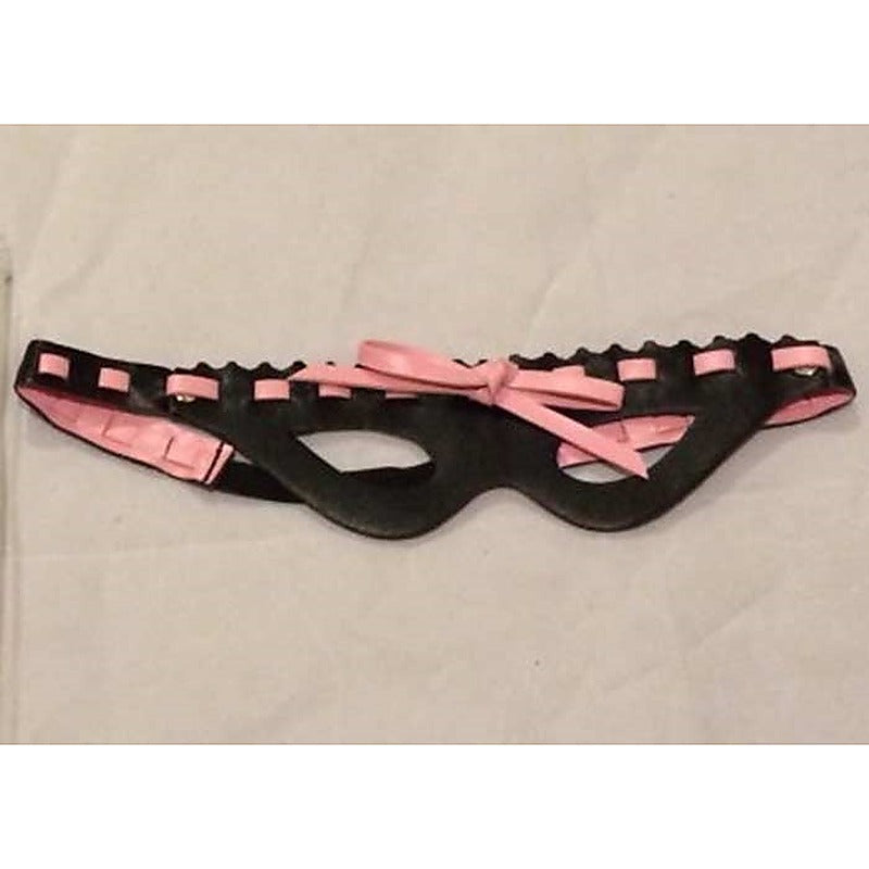 Temptations Direct Leather Mask with Stylish Lace by BDStyle - Fancy Dress Ups