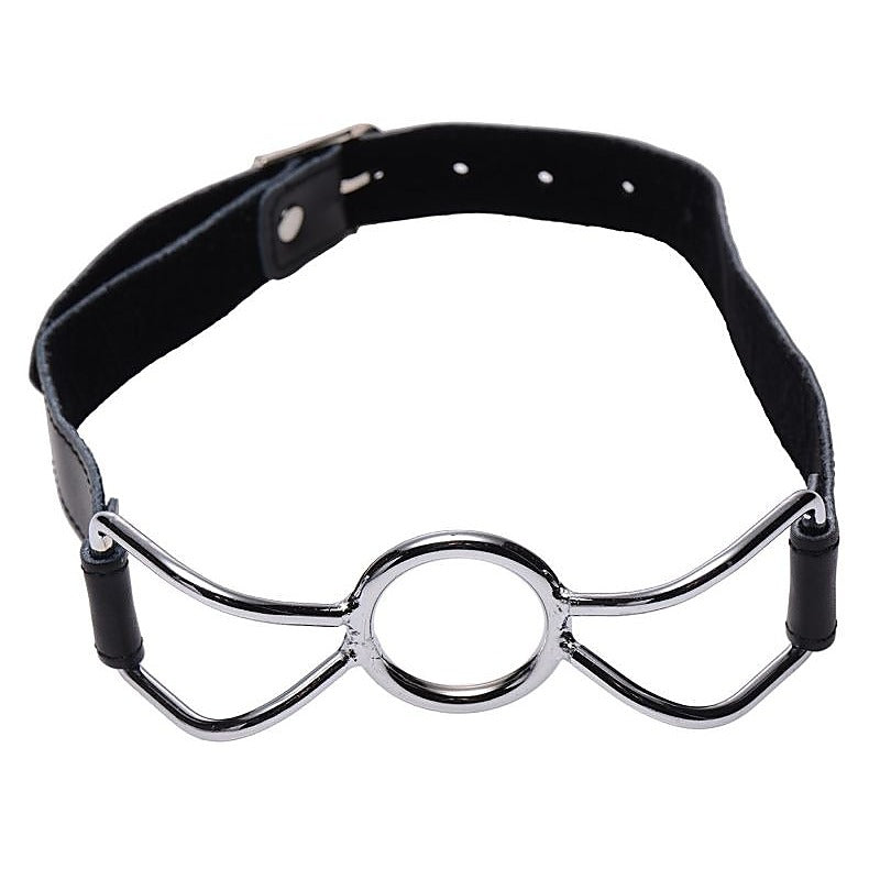 Wolfspider Metal O Ring Gag Metal - Bondage Gags and Bits