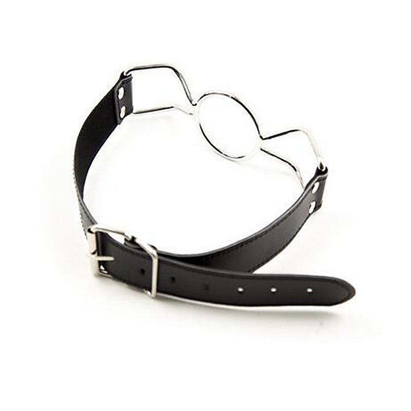 Wolfspider Metal O Ring Gag Metal - Bondage Gags and Bits