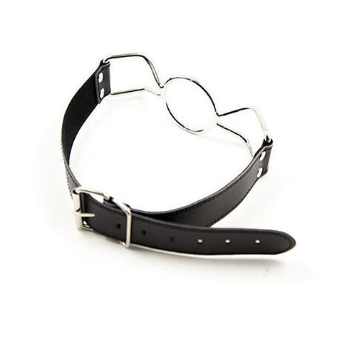 Wolfspider Metal O Ring Gag Metal - Bondage Gags and Bits