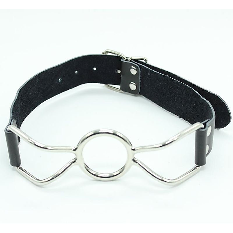 Wolfspider Metal O Ring Gag Metal - Bondage Gags and Bits