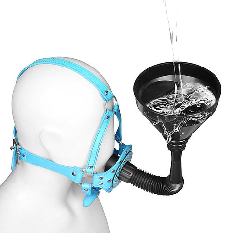 Premium Fluid Feeder Muzzle Plug by BDStyle - Bondage Gags and Bits