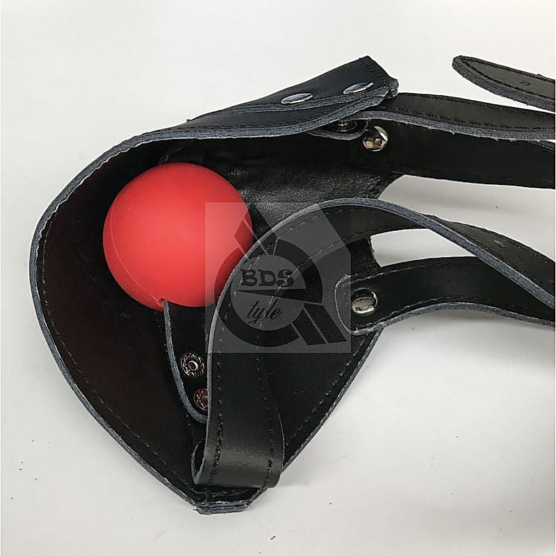 Bondage Face Harness & Ball Gag by BDStyle - Bondage Gags and Bits