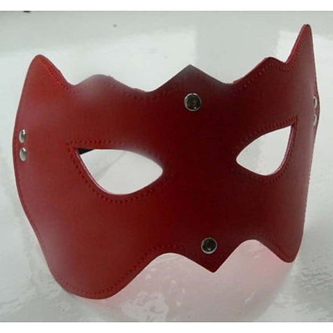 Cat PVC Eye Mask Red Light - Fancy Dress Ups
