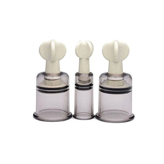 Twist Nipple Suckers - Pair - Breast and Nipple Toys
