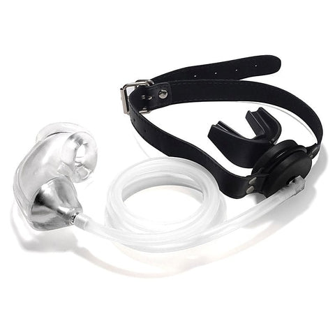Premium Piss Urinal With Cock Cage by BDStyle - Male Chastity