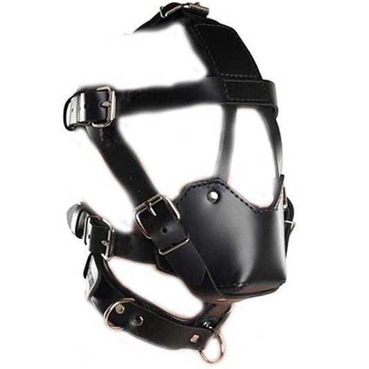 Head Harness & Muzzle Light by BDStyle - Bondage Gags and Bits