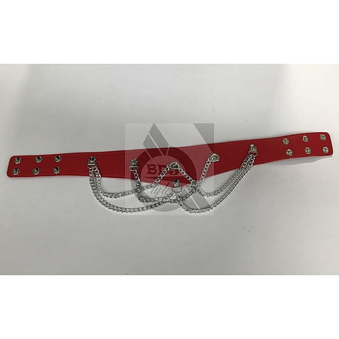 Ladies Fetish Collar With Chains by BDStyle - Collars and Leads