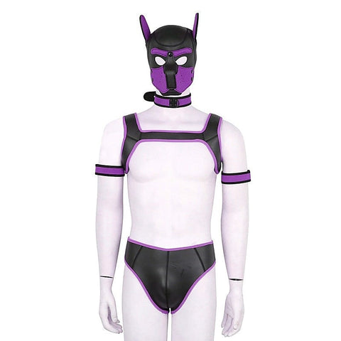 Professional Dog Hood Bondage Kit by BDStyle - Bondage Hoods