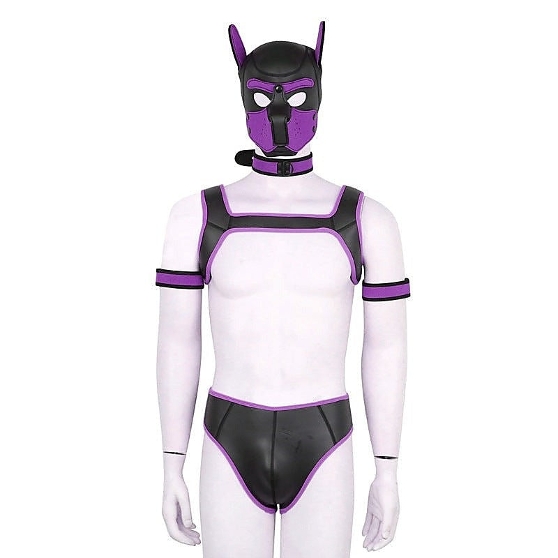 Professional Dog Hood Bondage Kit by BDStyle - Bondage Hoods