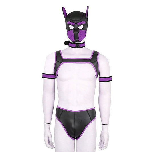 Dog Hood Bondage Kit - Bondage Hoods