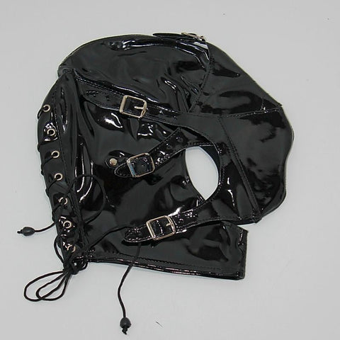 Multiplex Bondage Hood Faux Leather by BDStyle - Bondage Hoods