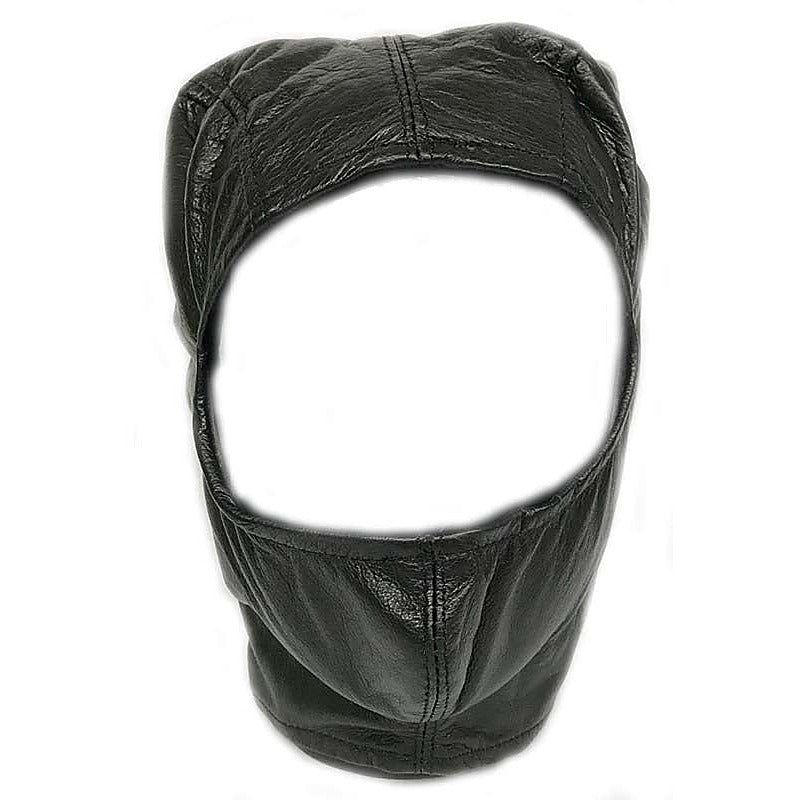 BDSM Open Face Mask Faux Leather - Masks And Blindfolds