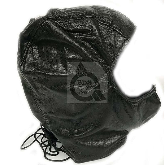 BDSM Open Face Mask Leather - Masks And Blindfolds
