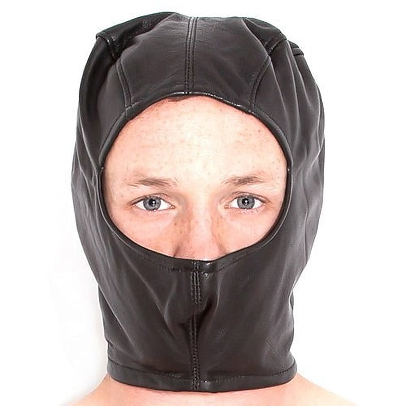 Professional Axe Man Half Hood by BDStyle - Bondage Hoods