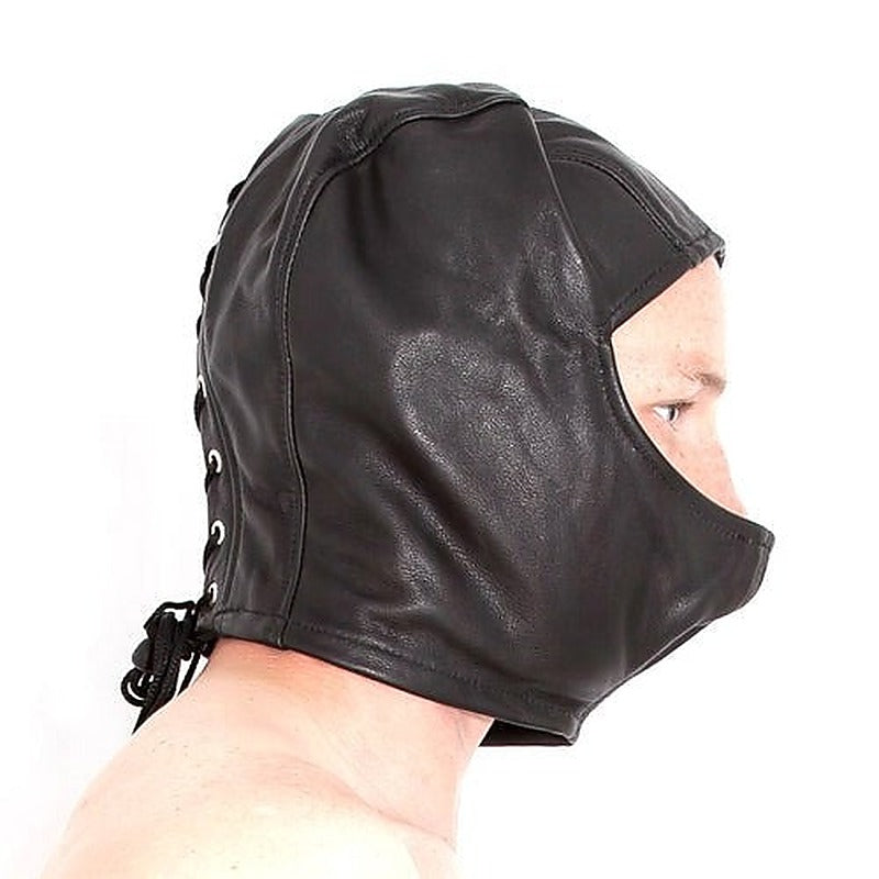 Professional Axe Man Half Hood by BDStyle - Bondage Hoods