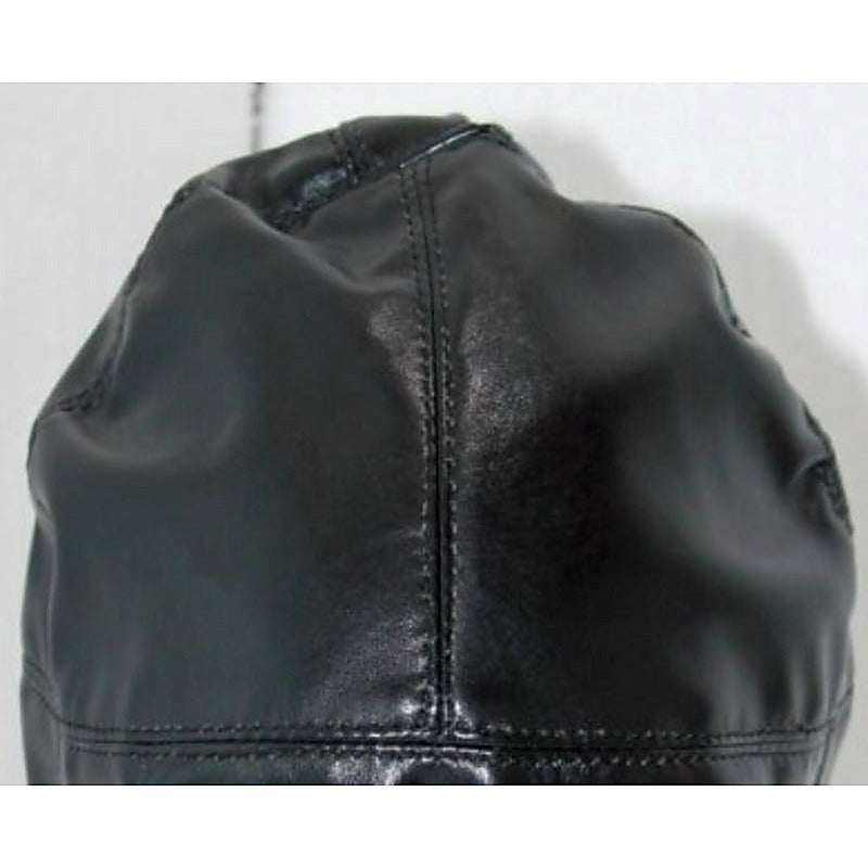 Premium Axe Man Half Mask Leather by BDStyle - Bondage Hoods