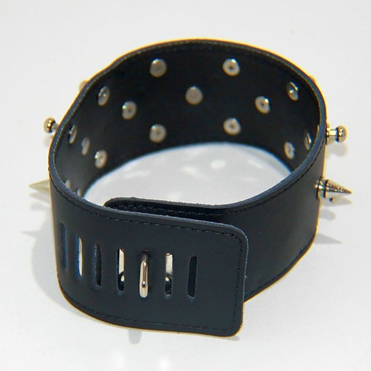 Rocky Studded & Spiked Collar Heavy