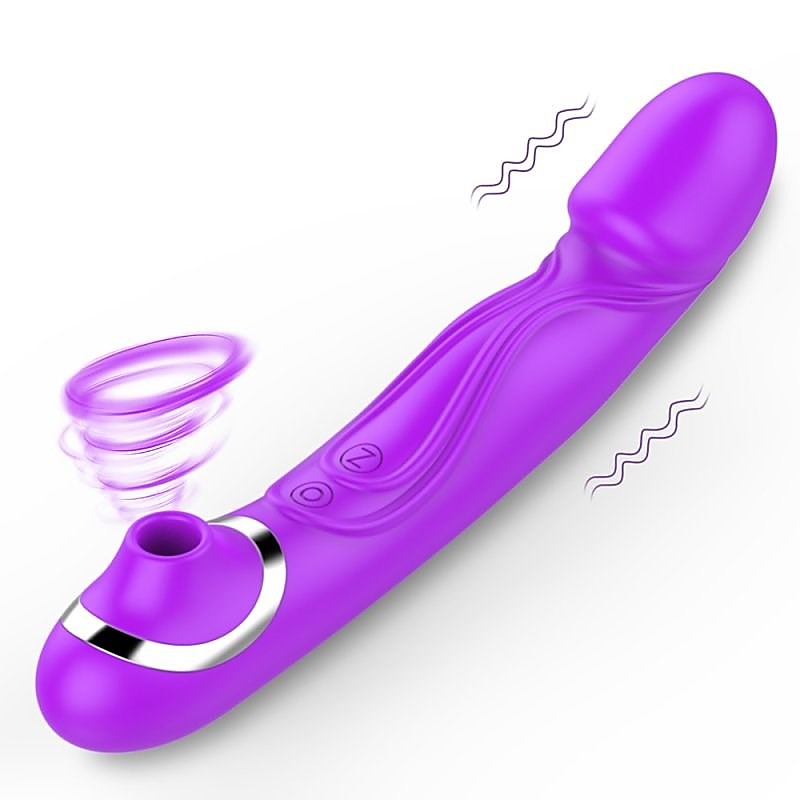 Premium Clit Sucker and Vibrator by BDStyle - Clit Ticklers and Pulsators