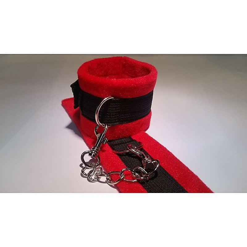 RednBlack Wrist & Ankle Cuffs by BDStyle - Cuffs and Restraints