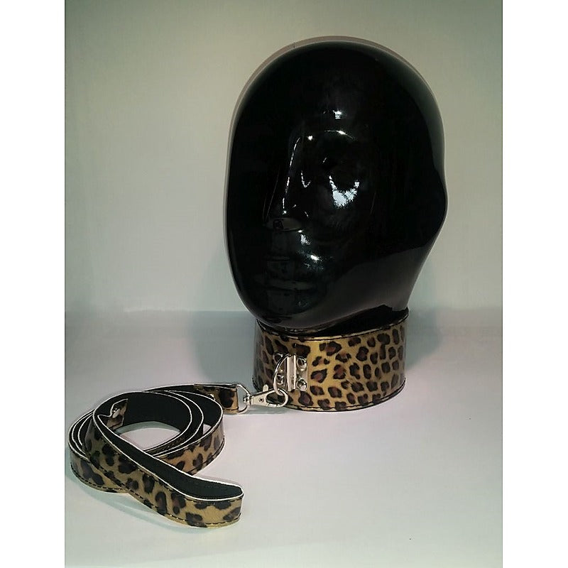 Wild Leopard Collar and Leash by BDStyle - Collars and Leads