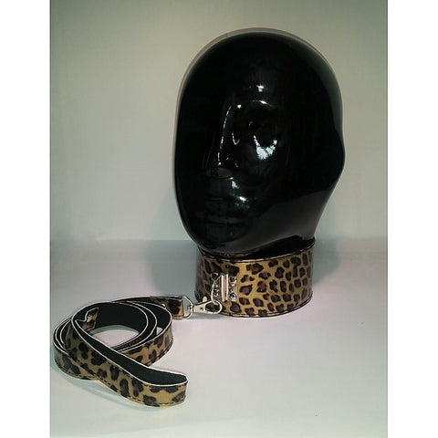 Wild Leopard Collar and Leash by BDStyle - Collars and Leads