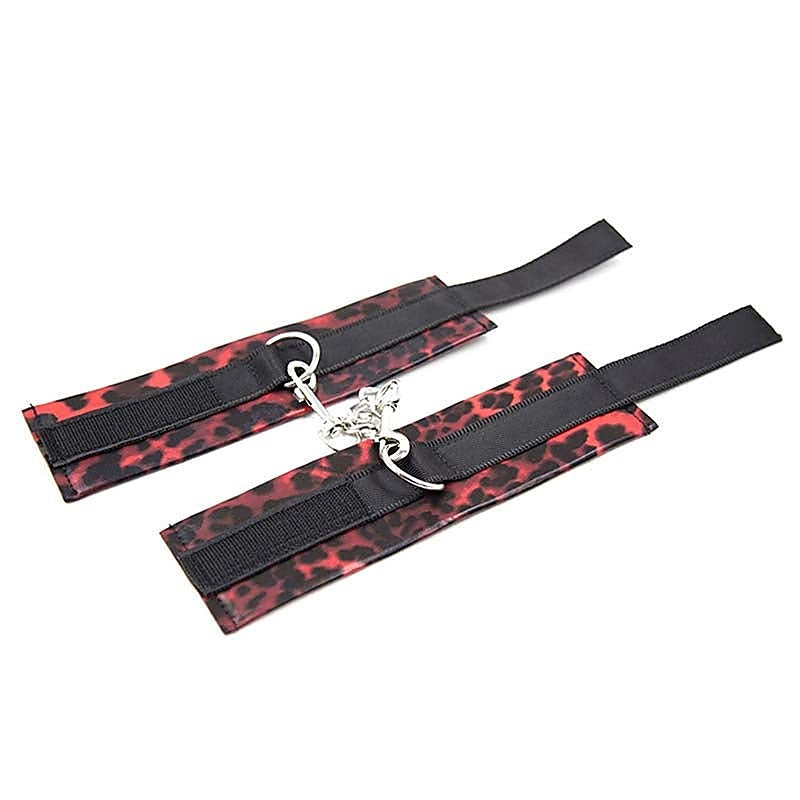 Red Leopard Bondage Kit - Sex Kits