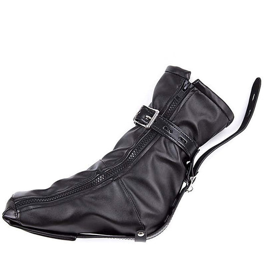 Bondage Booties Faux Leather - Cuffs and Restraints