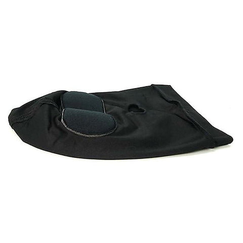 Spandex Open Mouth Hood With Padded Blindfold - Bondage Hoods