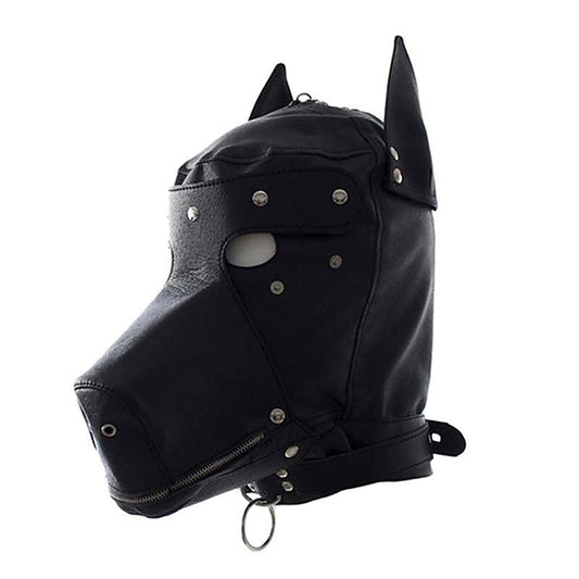 Hound Dog Hood With Detachable Blindfold