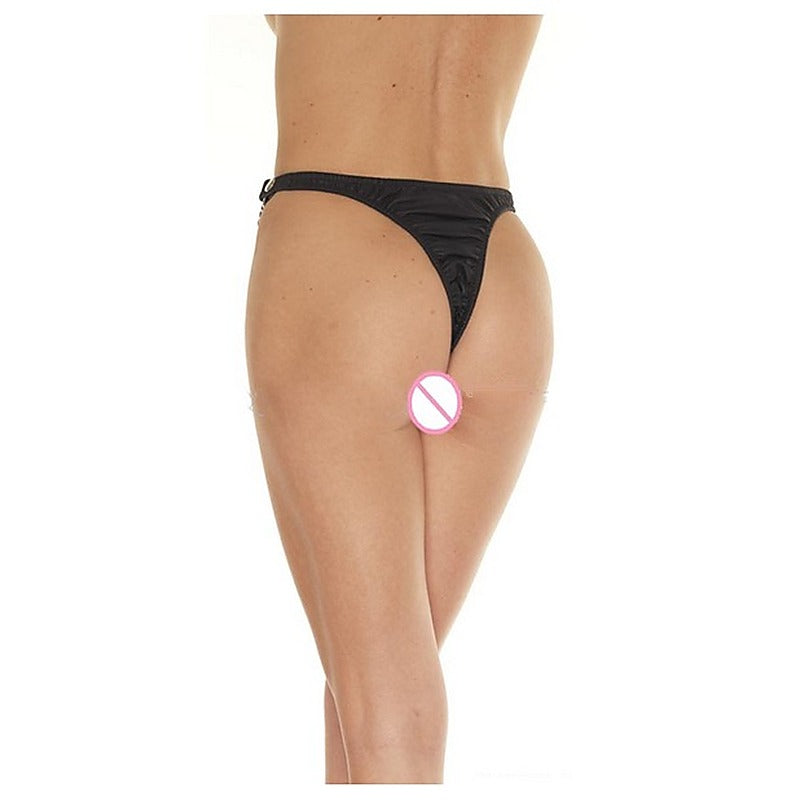 Faux Leather Ladies Panties with Chains by BDStyle - Her Fetish