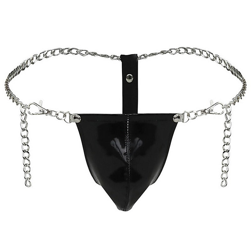 Strict Leather Chain Jockstrap by BDStyle - His Fetish