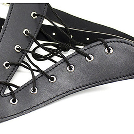 Lace Tie Pleasure G by BDStyle - Male Chastity