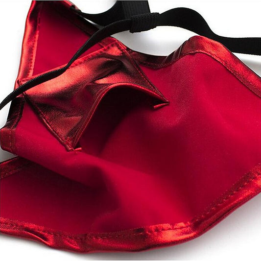 Patent Sexy Panty with Love Egg Bag - Her Fetish