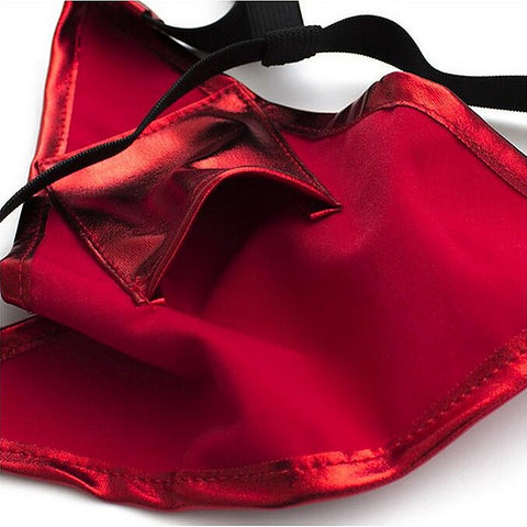 Patent Sexy Panty with Love Egg Bag by BDStyle - Her Fetish