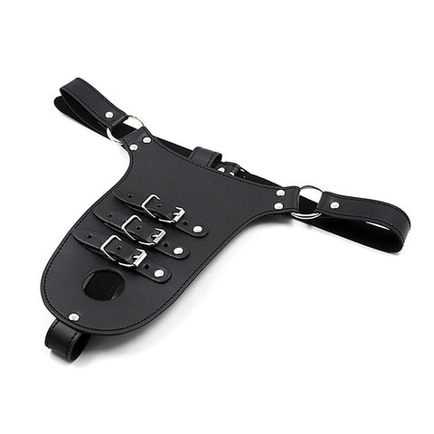 Male Chastity Harness with Penile Straps