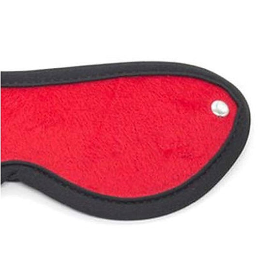 Downy Fetish Play Blindfold Black And Red - Fancy Dress Ups
