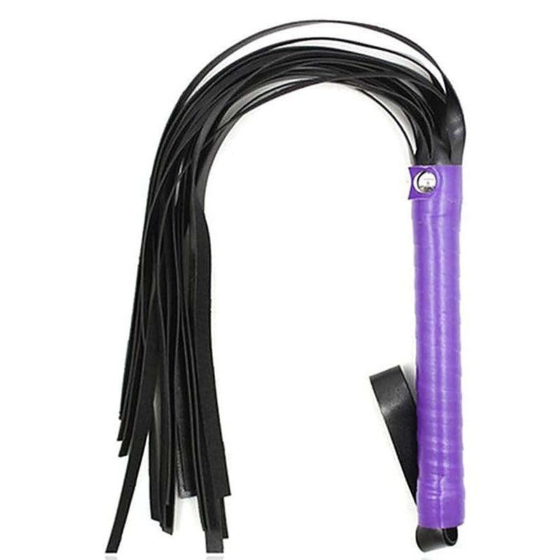 Purple and Black Fur Lined Bondage Kit by BDStyle - Bondage Kits