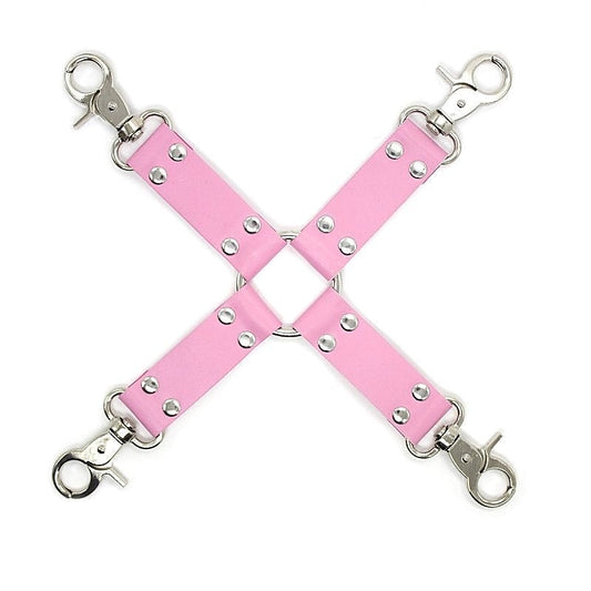 Cross Hog Tie Clip - Cuffs and Restraints