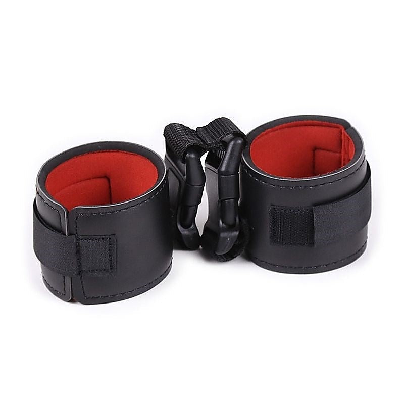 Premium Collar With Hand Cuffs by BDStyle - Cuffs and Restraints
