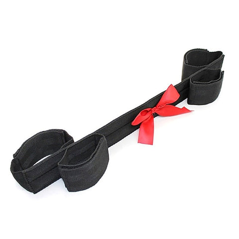 Velcro Ankle to Wrist Restraints with Bowknot by BDStyle - Cuffs and Restraints