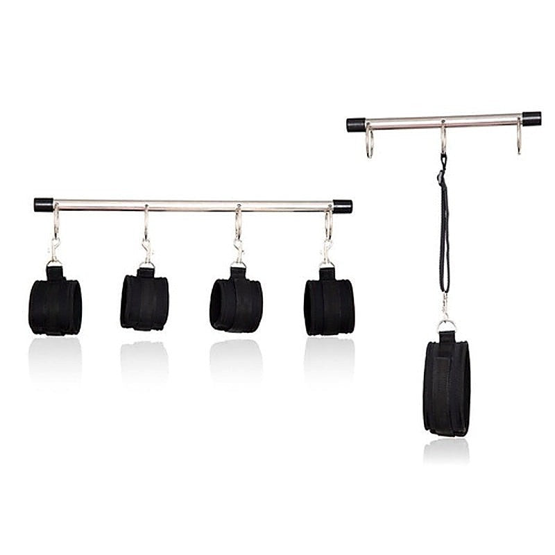 Premium Spread 'Em Bar and Cuff Set by BDStyle - Spreaders and Hangers
