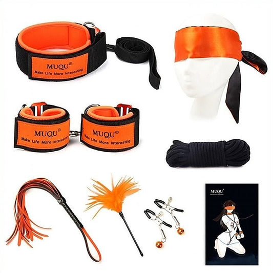 Orange Color Bondage Kit