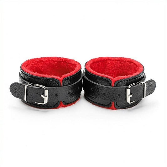 BDStyle Litchi Pattern 10-Piece Plush Bondage Set