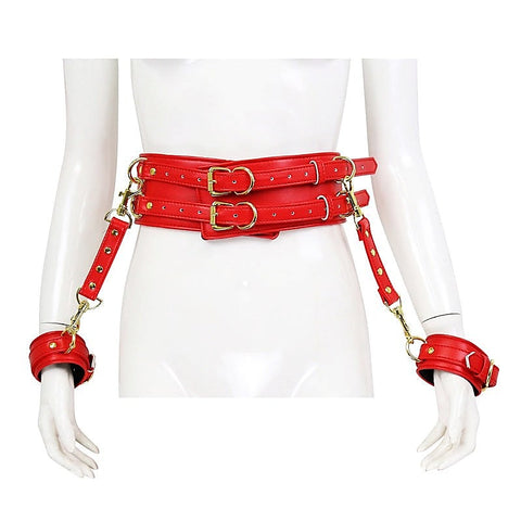 Premium Waist Harness and Handcuffs by BDStyle - Cuffs and Restraints