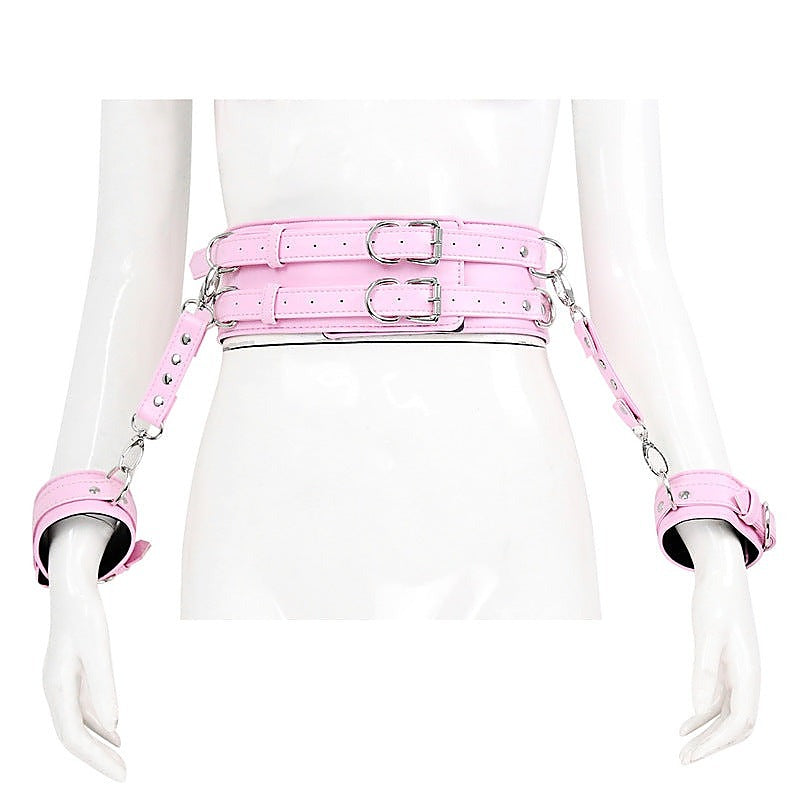 Premium Waist Harness and Handcuffs by BDStyle - Cuffs and Restraints